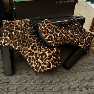 Leopard print Jeffrey Campbell Lita Bootie